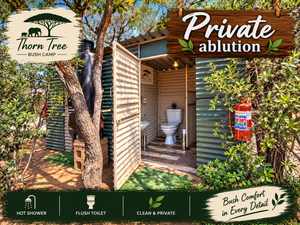 Campsites with Private Ablutions 
