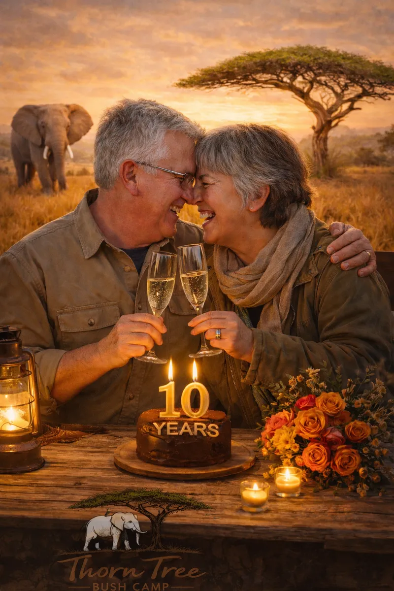 n Storie uit Dinokeng oor welpies, ’n wyse uil en 10 jaar van Thorn Tree Bush Camp—waar mense en wild leer om saam te leef.”