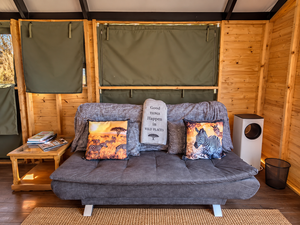 Weeping Boerbean – Family Bush Cabin | Sleeps 2 Adults + 2 Children