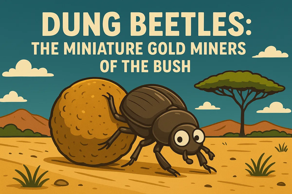 Rolling Riches: How Dung Beetles Turn Elephant Gold into Bushveld Treasure  | Thorn Tree Bush Camp