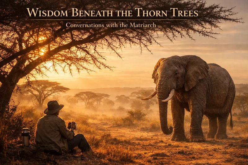 Nine broken fences. One curious young elephant. A bushveld story from Dinokeng Game Reserve about Stinky, the Matriarch, and the wisdom of the wild.