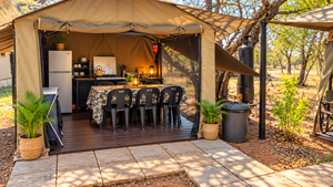 Umbrella Thorn – Family Safari Tent | Sleeps 2 Adults + 3 Children